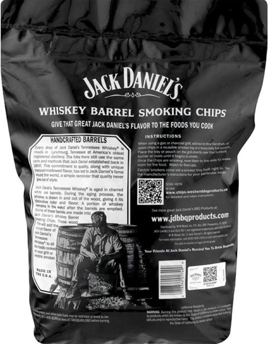 Jack Daniel's® Whiskey Flavor Barrel Chips L/180 cu in) THE